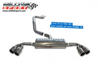 Catback výfuk AUDI TT 2.0 TFSI 2WD Milltek Sport