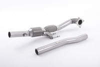 1. díl výfuku AUDI TTS 2.0 TFSI Downpipe Milltek Sport