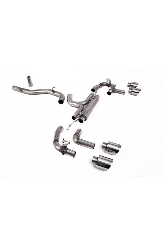 Volkswagen Golf Mk8 R 2.0 TSI 320PS (GPF Equipped Models Only) 2021 - 2024 Cat-back (OPF-back) výfuk - SSXVW667