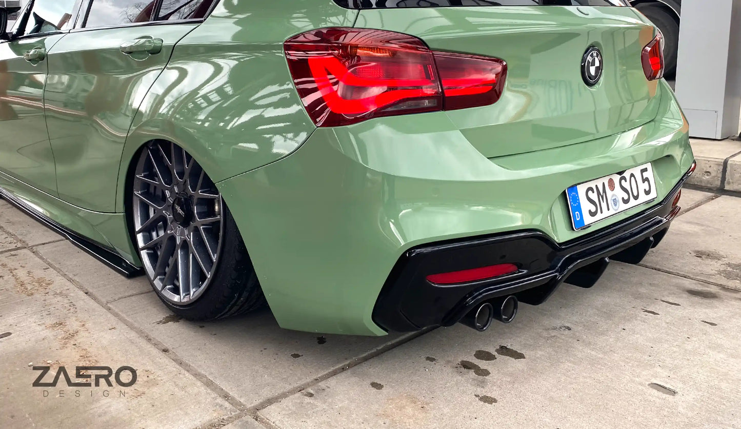 EVO-1 difuzor pro BMW řady 1 F20 | F21 – 116 / 118 / 120 / 125 (M-Paket | facelift)