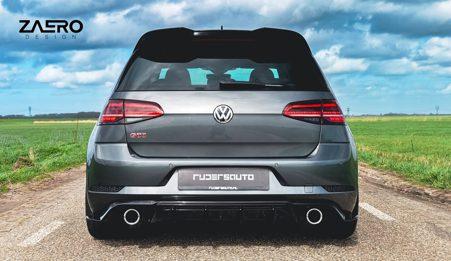 EVO-1 zadní spoiler pro VW Golf 7 (facelift & prefacelift)
