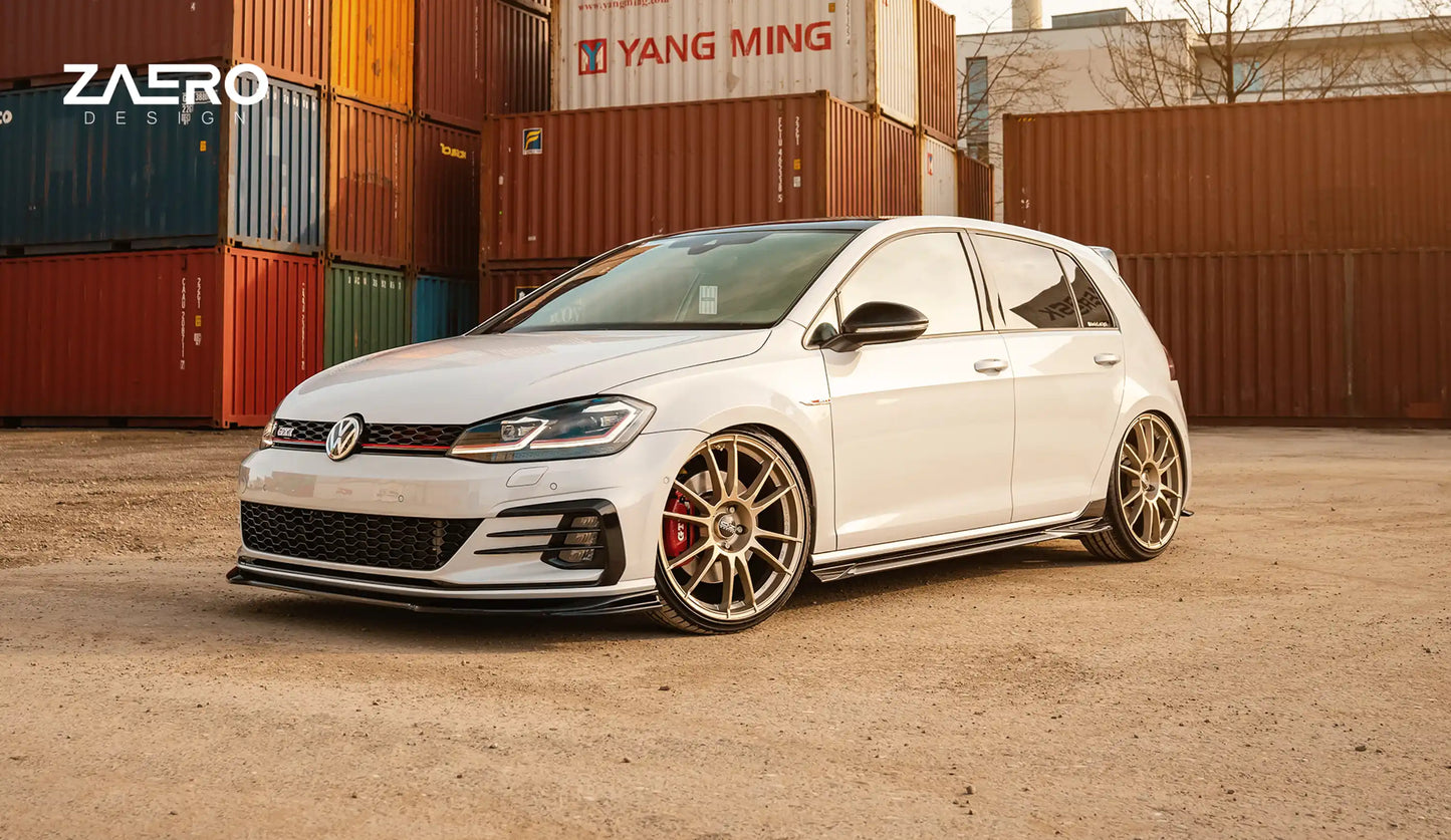 EVO-1 spoiler pod přední nárazník pro VW Golf 7 GTI | GTD (facelift)