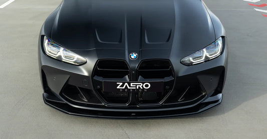 EVO-R přední splitter pro BMW M3 G80 | G81 a M4 G82 | G83 – nastavitelný a uchycený na karoserii