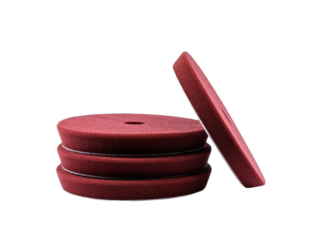 HERRENFAHRT SLIM HEAVY CUTTING PAD BORDEAUX - 130/140 mm leštící kotouč