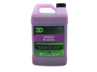 3D WASH N WAX - prémiový PH neutrální šampon s voskem