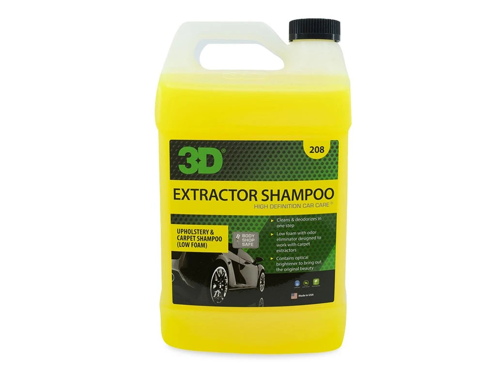 3D EXTRACTOR SHAMPOO 1 GALLON 3,78 l - šampon pro strojové čištění čalounění a koberečků