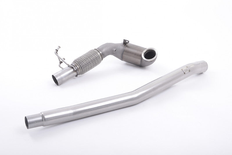 Sportovní první díl výfuku Downpipe Milltek Sport Škoda Superb 3 3V / Octavia 3 5E 4x4 1,8 TSI / 2,0 TSI4x4 1,8 TSI / 2,0 TSI - Se závodním katalyzátorem SSXVW386