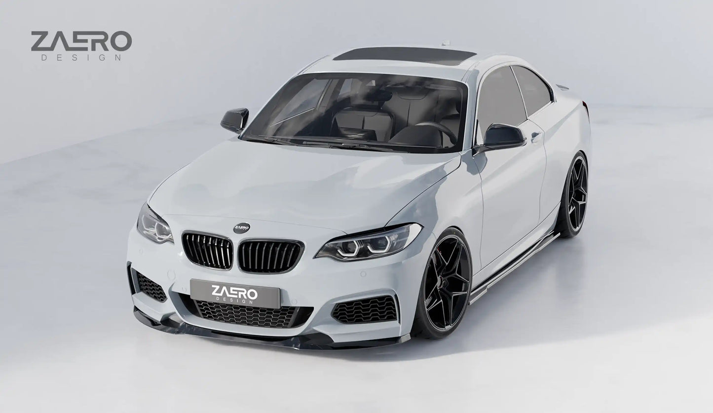 EVO-1 boční prahy pro BMW řady 2 F22 Coupé (218i - M235 / M240)
