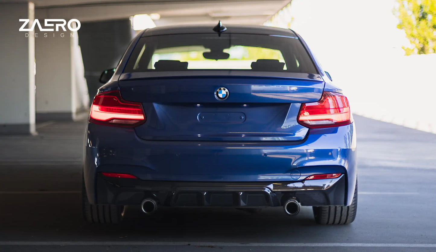 EVO-1 Diffuser pro BMW řady 2 F22 | F23 – M235i & M240i (M-Packet | LCI)