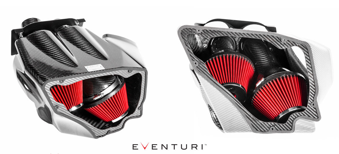 Eventuri Karbonové sportovní sání pro AUDI RS7 RS6 Plus 4,0 TFSI V8 - EVE-C7RS6-CF-INT