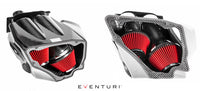 Eventuri Karbonové sportovní sání pro AUDI RS7 RS6 Plus 4,0 TFSI V8 - EVE-C7RS6-CF-INT