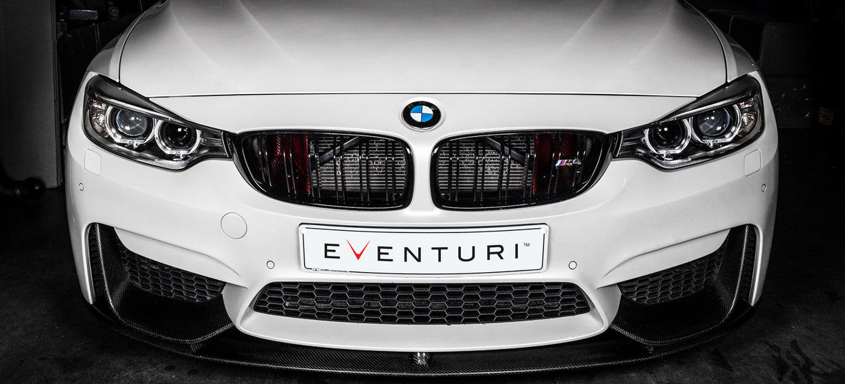 Eventuri Karbonové sportovní sání pro BMW M3 M4 F80 F82 F83 3,0 Bi-Turbo R6 - EVE-F8XMV2-CF-INT