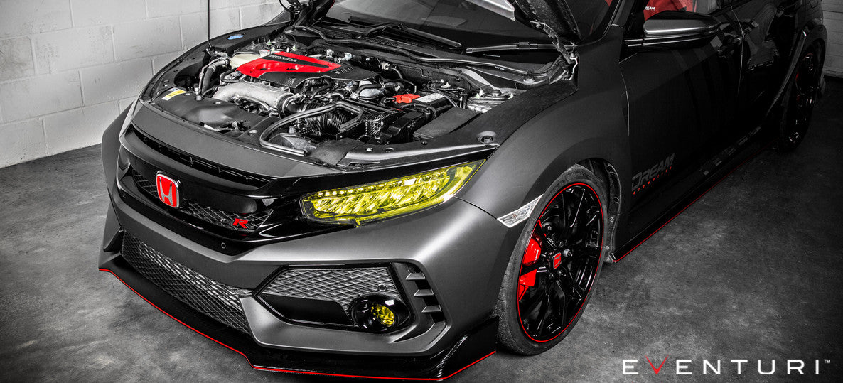Eventuri Karbonové sportovní sání pro Honda Civic FK8 Type R 2,0T - EVE-FK8-CF-INT