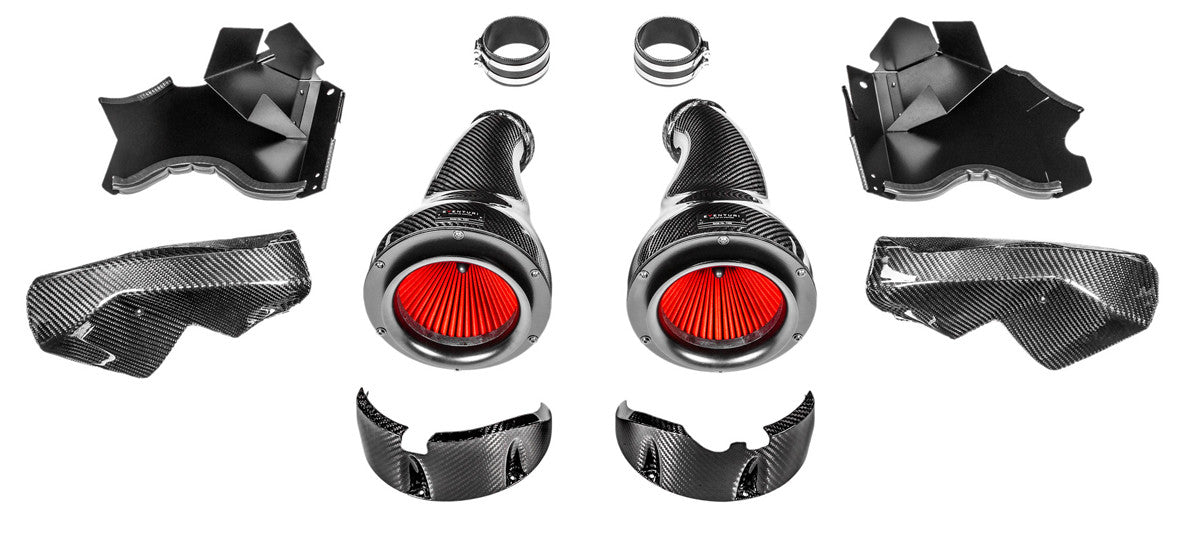 Eventuri Karbonové sportovní sání pro BMW M8 F91 F92 F93 4,4 V8 TwinTurbo S63B44 - EVE-F9XM5M8-CF-INT