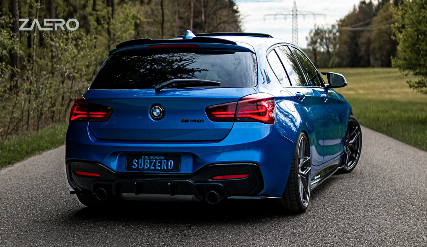 EVO-1 Difuzor Splitters pro BMW 1-Series F20 | F21 – M135 & M140 (LCI – Facelift)