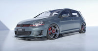 EVO-1 spoiler pod přední nárazník pro VW Golf 7 GTI | GTD (prefacelift)
