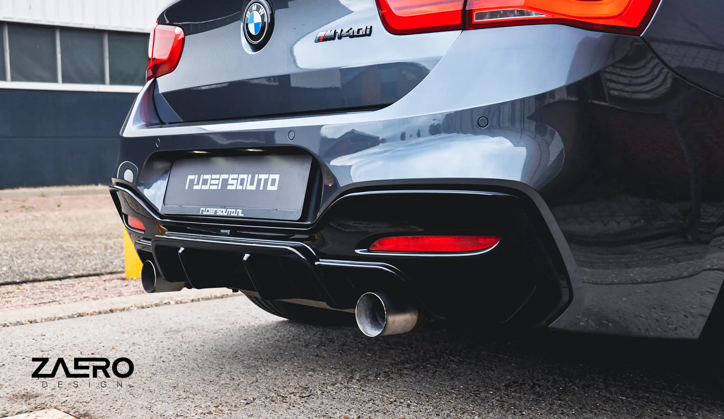 EVO-1 difuzor pro BMW řady 1 F20 | F21 – M135 & M140 (M-Packet | LCI)