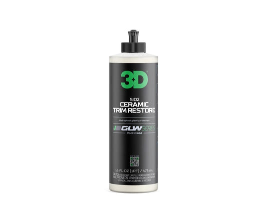 3D GLW SERIES SiO2 CERAMIC TRIM RESTORE 473ml - keramický oživovač plastů