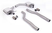 Klapkový Front Pipe-back výfuk AUDI RS6 a RS7 C8 4.0 TFSI V8 OPF/GPF Milltek Sport