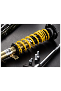 Výškově stavitelný podvozek ST Suspensions ST XTA plus 3 s 3-cestně nastavitelnou tuhostí a unibaly pro Volkswagen Golf VII 5G1, BE1, BE2, BQ1 max zatížení PN do 1080 kg, do 1090 kg