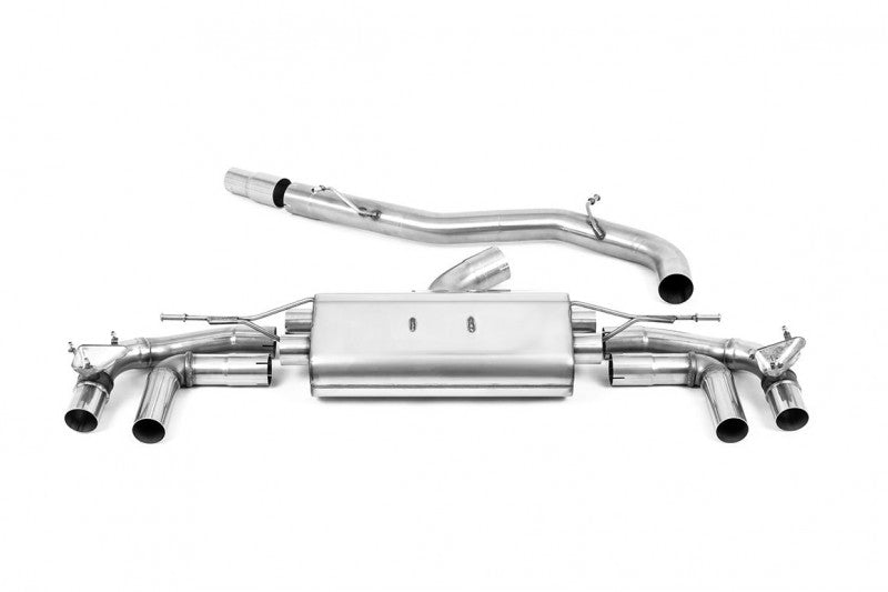 Catback výfuk 80mm AUDI S3 8Y Sportback 2.0 TFSI Quattro s filtrem pevných částic OPF / GPF Milltek Sport