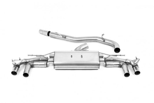Catback výfuk 80mm AUDI S3 8Y Sportback 2.0 TFSI Quattro s filtrem pevných částic OPF / GPF Milltek Sport