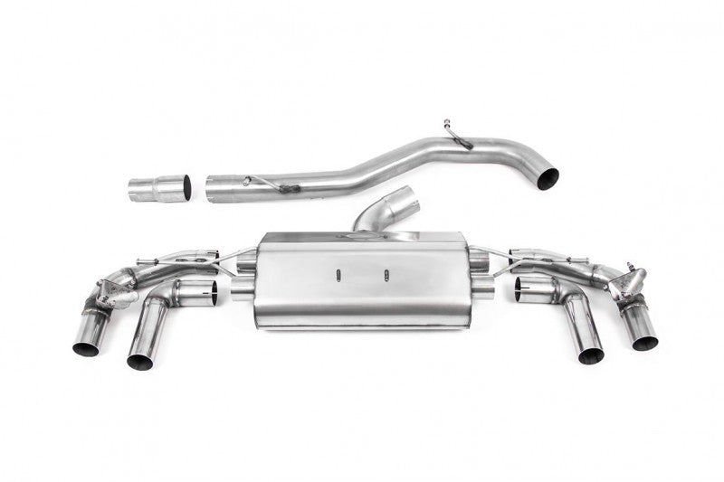 Catback výfuk 80mm VW Golf R Mk8 2.0 TSI OPF/GPF Milltek Sport