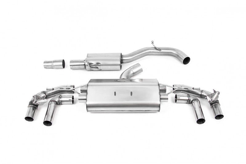 Catback výfuk 80mm VW Golf R Mk8 2.0 TSI OPF/GPF Milltek Sport