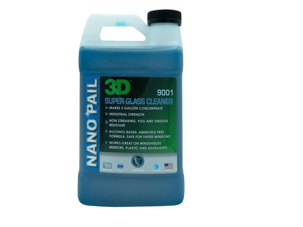 3D SUPER GLASS CLEANER - 3,78 l - koncentrát čistič na skla