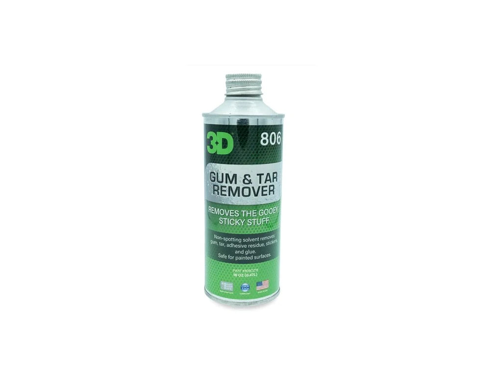 3D GUM & TAR REMOVER 473ml -odstraňovač lepidla, mízy, gumy, dehtu, samolepek