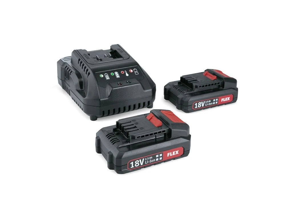 FLEX P-SET 22 Q - sada nabíječky a baterií