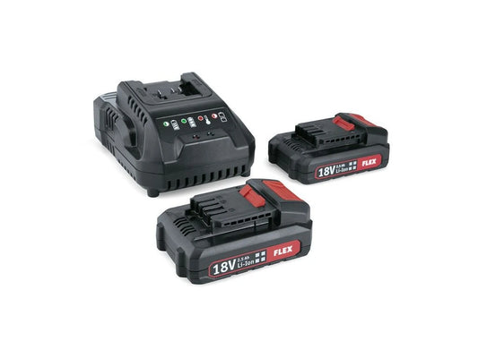 FLEX P-SET 22 Q - sada nabíječky a baterií