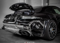 Karbonové sání Eventuri pro Porsche 991.1/991.2 Turbo - EVE-P991T-INT
