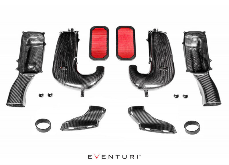 Karbonové sání Eventuri pro Mercedes Benz W205 C63S AMG - EVE-C63S-CF-INT