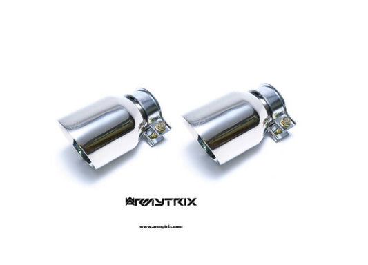 Armytrix dvojitá chromová koncovka výfuku (2x101mm) pro Volkswagen Golf 6 GTI 2.0 Turbo (2008-2013)