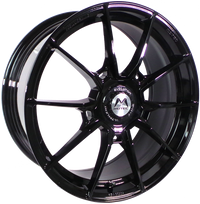 MOTEC MCR5 Ultimate lehká a pevná alu kola 19x8,5 ET45 5x112 Černá lesklá