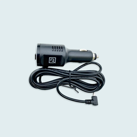 Napájecí kabel do zapalovače s USB A a tlačítem