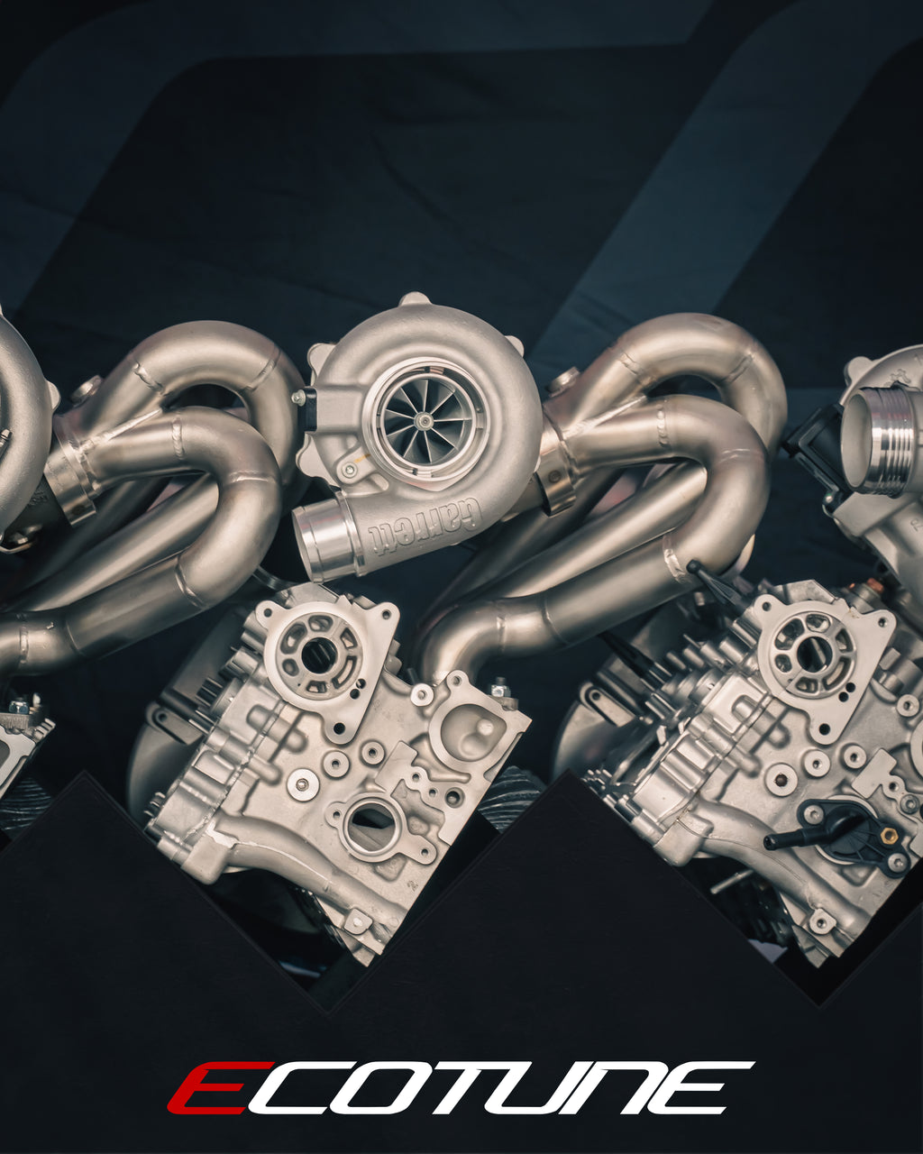 Ecotune EA888.3 4portová závodní hlava a sada turbodmychadla - pouze pro pravostranné řízení