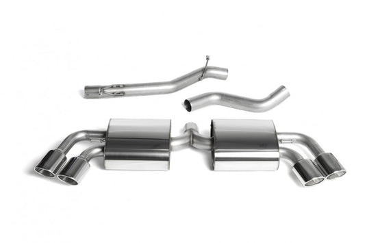 Catback výfuk AUDI TTS 2.0 TFSI Milltek Sport - bez rezonátoru SSXAU292