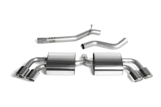 Catback výfuk AUDI TTS 2.0 TFSI Milltek Sport - s rezonátorem SSXAU293