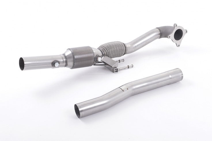 1. díl výfuku VW Beetle A5 2.0 TSI Downpipe Milltek Sport - se sportovním katalyzátorem SSXAU312