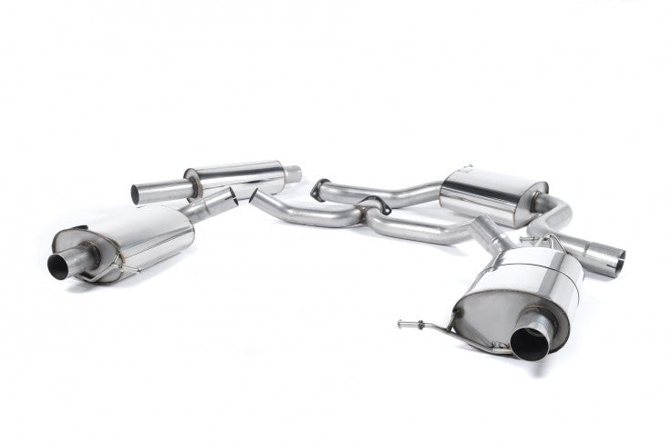 Milltek Sport Catback sportovní výfuk Škoda Octavia 3 RS 5E RS220 RS230 RS245 2.0 TSI - s rezonátorem / ECE  SSXSK020
