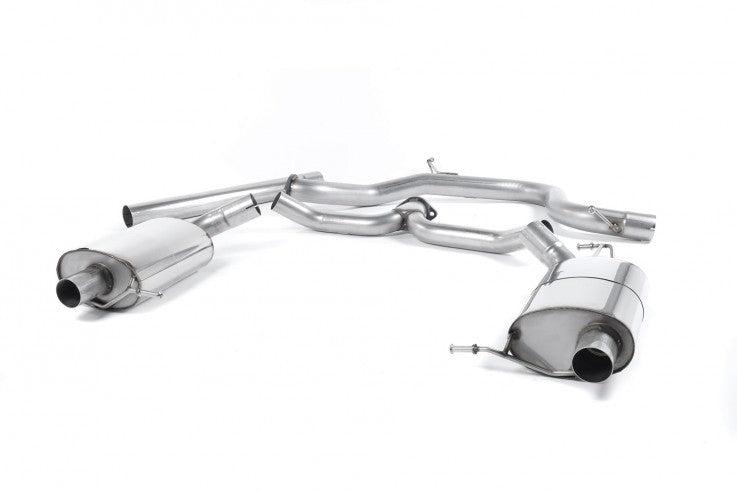 Milltek Sport Catback sportovní výfuk Škoda Octavia 3 RS 5E 2.0 TSI RS220 RS230 RS245 - bez rezonátoru  SSXSK021