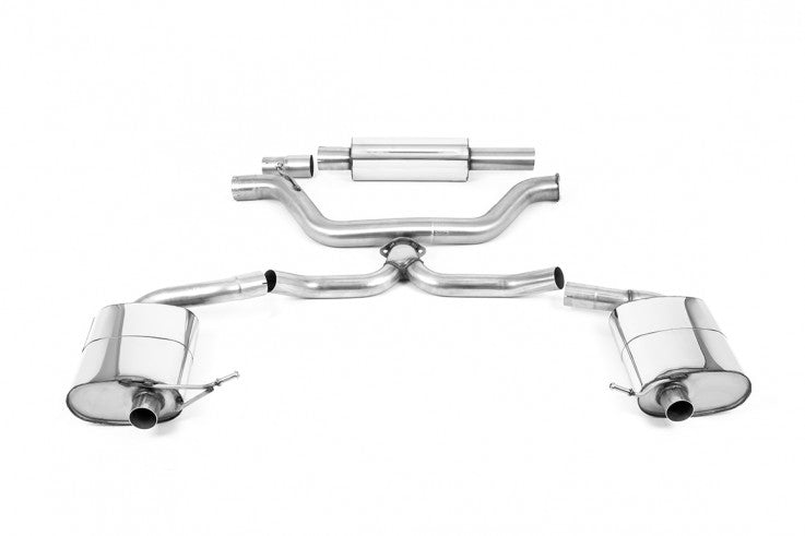 Catback výfuk 80mm ŠKODA Octavia IV RS 2.0 TSI 180kW OPF/GPF  Milltek Sport - s rezonátory SSXSK28