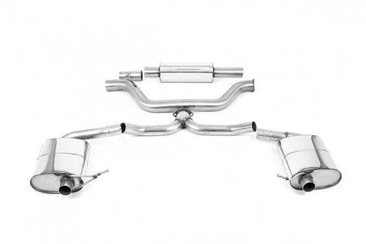 Catback výfuk 80mm ŠKODA Octavia IV RS 2.0 TSI 180kW OPF/GPF  Milltek Sport - s rezonátory SSXSK28