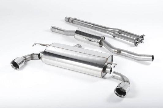 Catback výfuk VW Golf 4 R32 3,2 VR6 Milltek Sport  - s rezonátorem / GT100 koncovky SSXVW0024