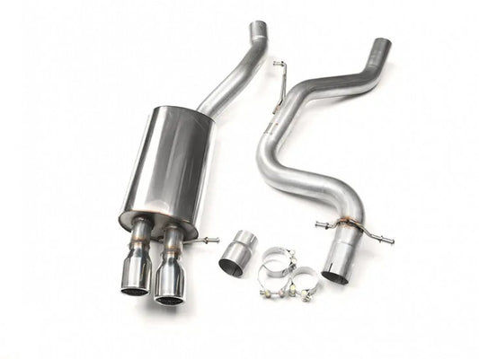 Catback výfuk VW Jetta mk5 2.0 TFSI / TSI Milltek Sport - bez rezonátoru / leštěné koncovky SSXVW161