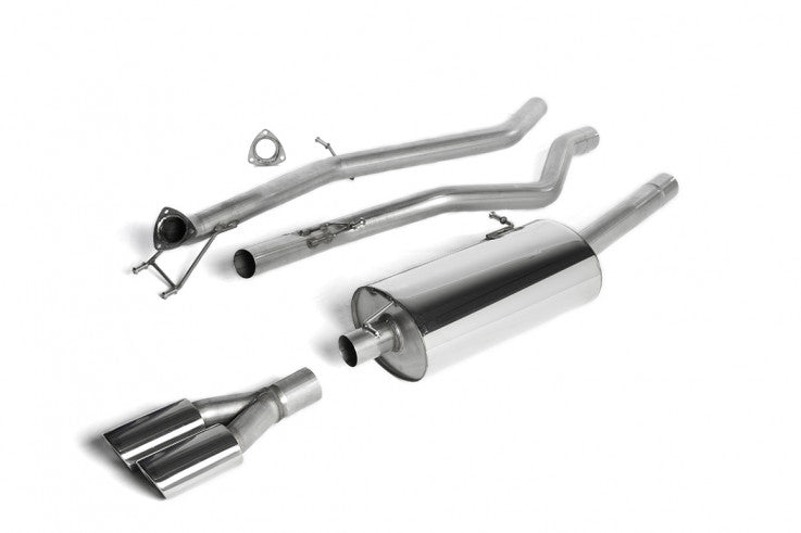 Catback výfuk VW Amarok 2.0 BiTDI Milltek Sport - bez rezonátoru / leštěné koncovky SSXVW238
