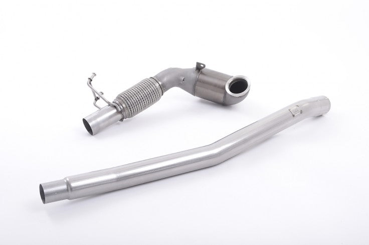 1. odlitý díl výfuku VW Golf 7 R Variant 2.0 TSI Downpipe Milltek Sport - se závodním katalyzátorem SSXVW386