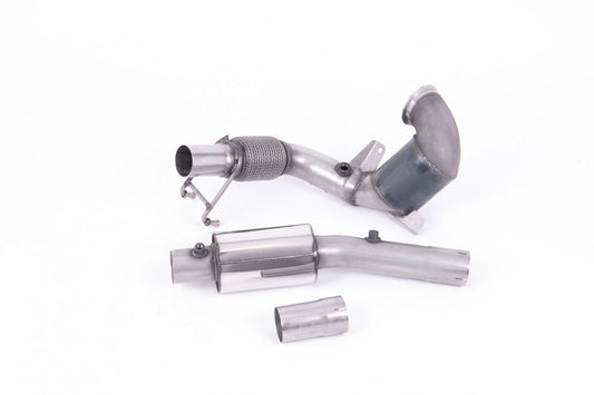 1. odlitý díl výfuku VW Polo GTI 2.0 TSI OPF/GPF Downpipe Milltek Sport - se sportovním katalyzátorem / s rezonátorem SSXVW553